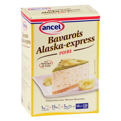 Ancel Bavarois Alaska-express poire 1 kg