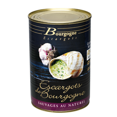 Bourgogne Escargots Pomotia Moyens 6 douzaines Boîte 1/2