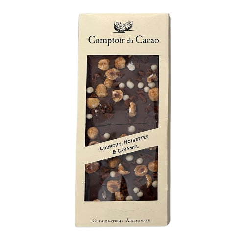 Chocolat noisette caramel 90g