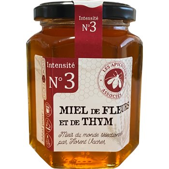 Miel Les Apiculteurs Associés Fleurs & thym - 375g