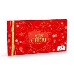 Bonbons au chocolat noir et liqueur cerise