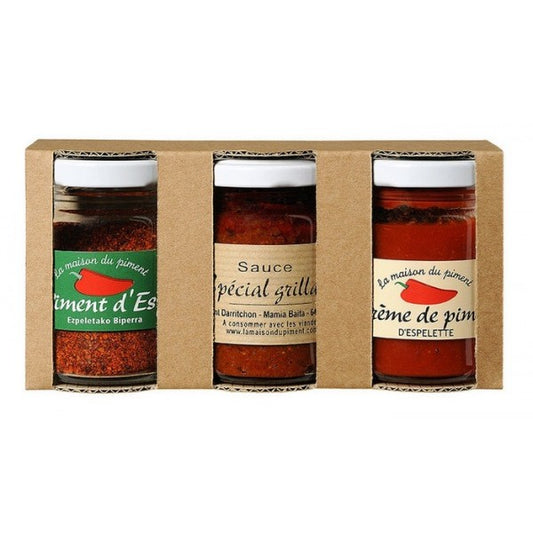 Assortiment de Piments d'Espelette AOP