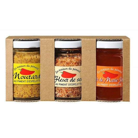 Assortiment de Piments d'Espelette Sucré Salé