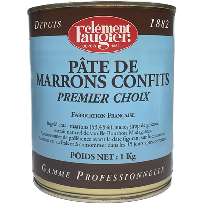 Clement Faugier Pâte de marrons premier choix boîte 4/4