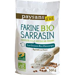 Paysans d'Ici Farine de sarrasin France BIO 1kg