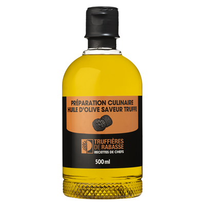 RECETTE DE CHEF Huile d’olive à la truffe noire 50cl