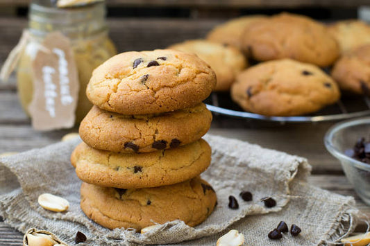 18 Sablés aux petites de chocolat fait maison