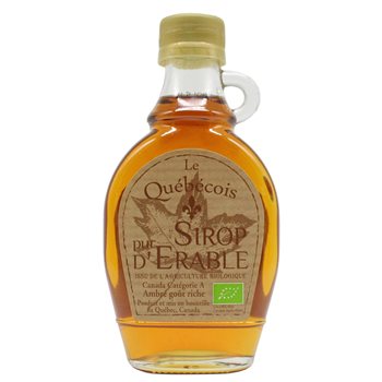 Sirop d'érable Le Québécois Bio - 189ml